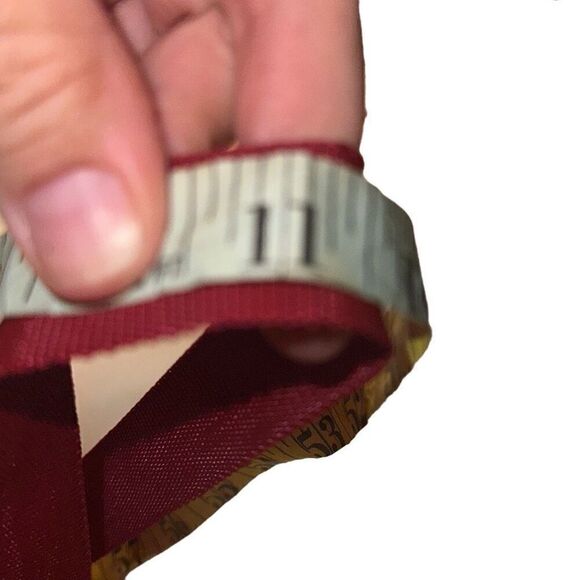 Lululemon Red Ombre Snap Reusable Retail Paper Shopping Tote Bag Ladies Small - Picture 8 of 10